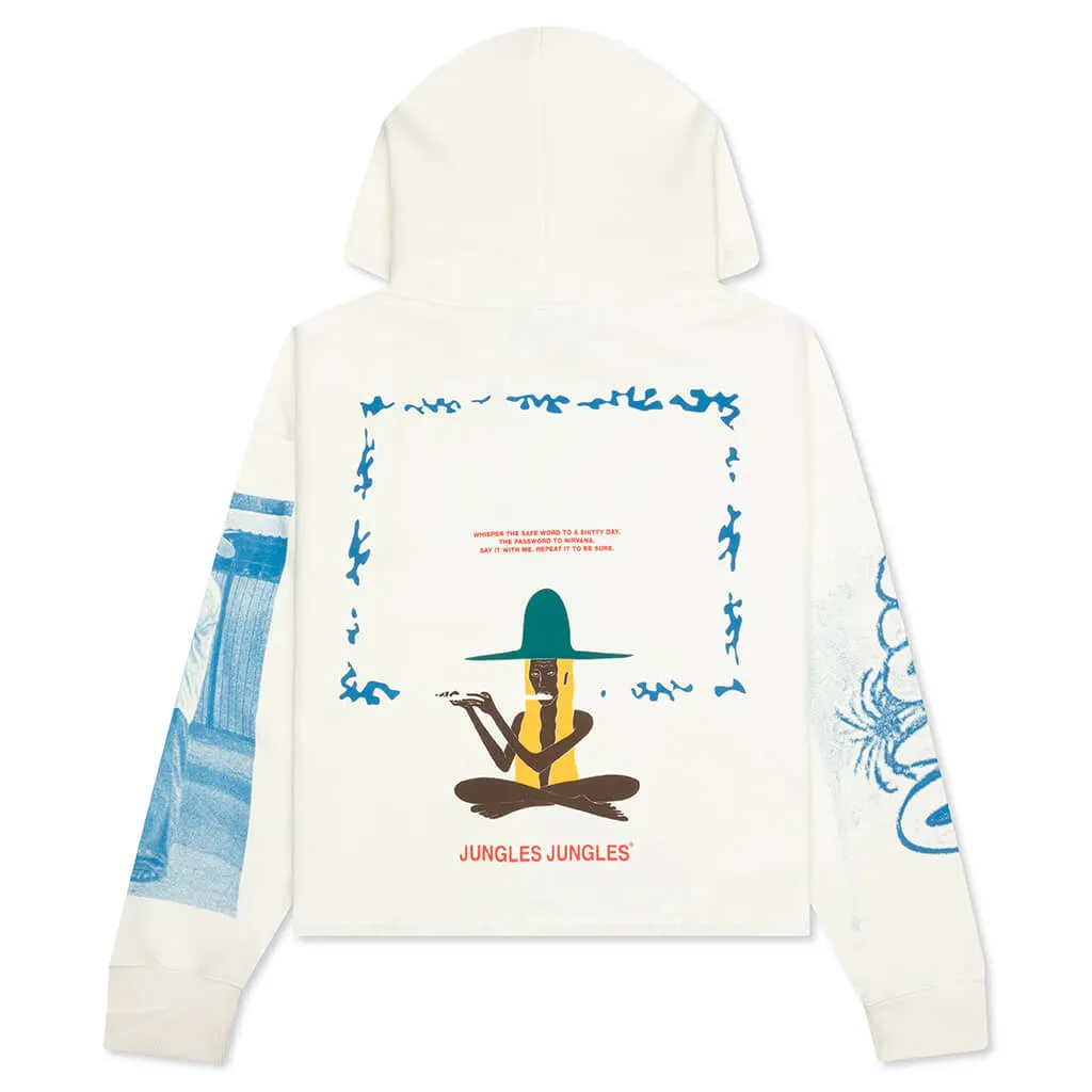 Password To Nirvana Hoodie - Cream