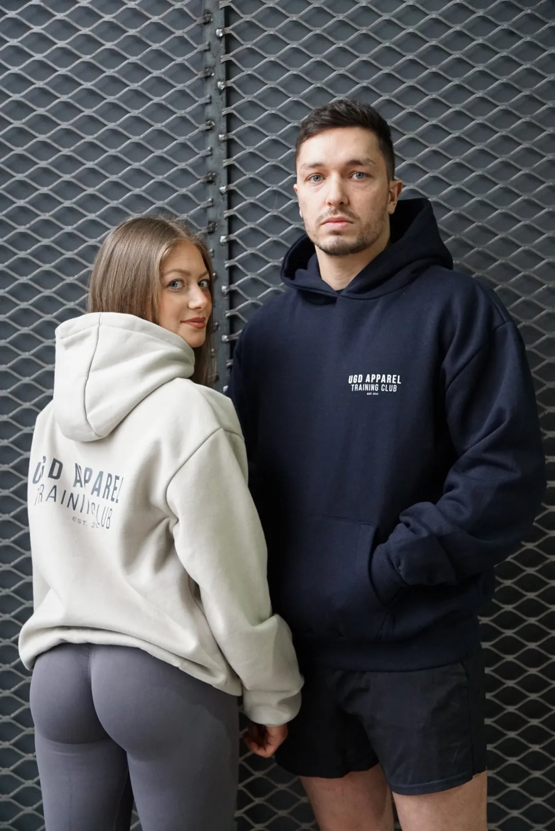 UGD Apparel Premium ' TRAINING CLUB ' Unisex Oversize Hoodie In 2 Colours