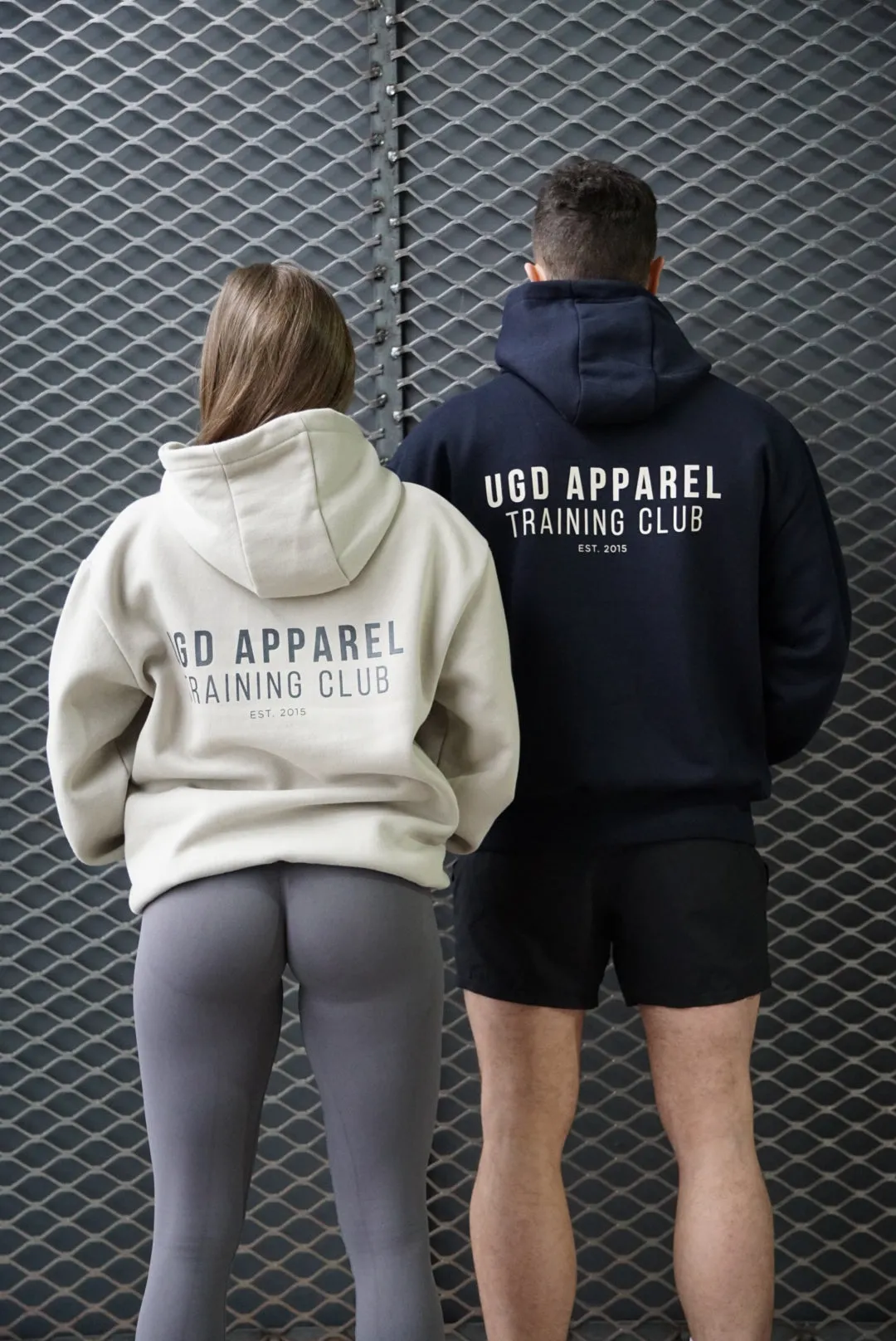 UGD Apparel Premium ' TRAINING CLUB ' Unisex Oversize Hoodie In 2 Colours