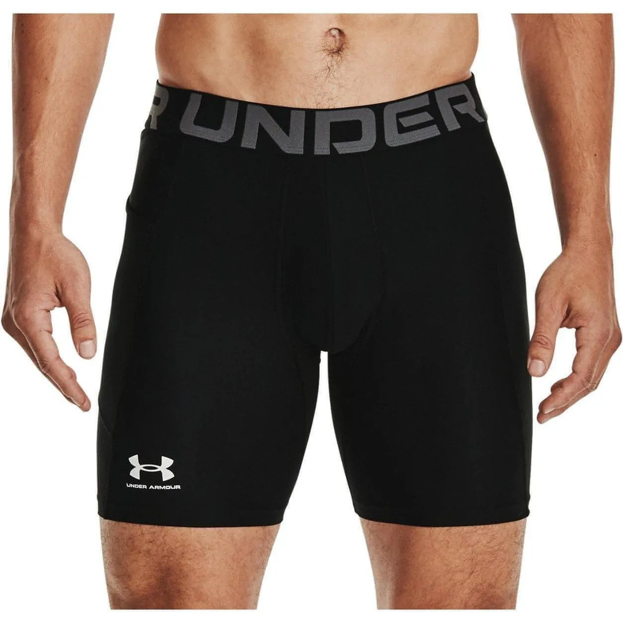 Under Armour HeatGear Mens Short Compression Tights - Black