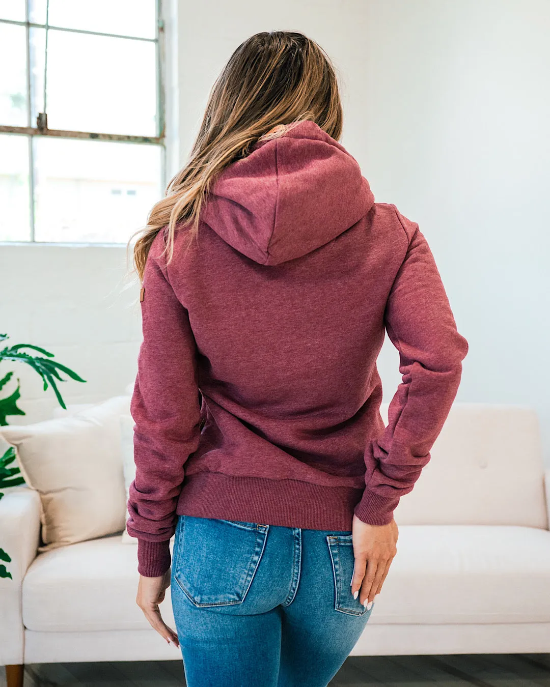 Wanakome Artemis Hoodie - Merlot