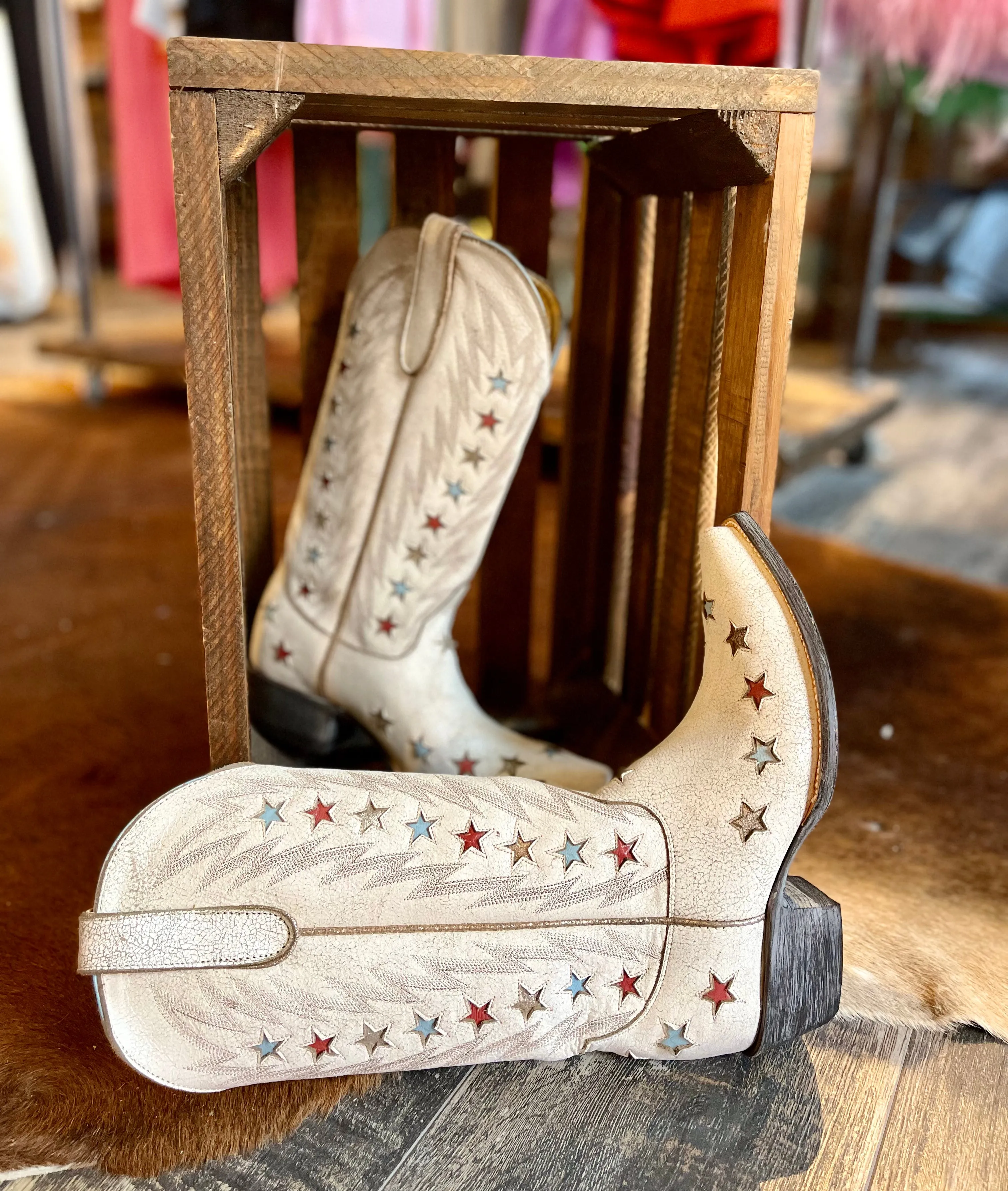 Yippie Ki Yay By Old Gringo Legacy Boots - White